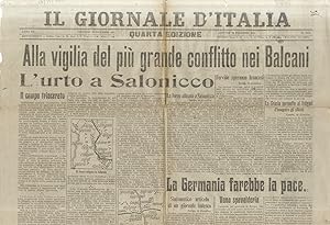 GIORNALE (IL) d'Italia. Quarta edizione. Anno XV. Giovedì 30 dicembre 1915.