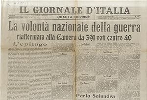 GIORNALE (IL) d'Italia. Quarta edizione. Anno XV. Lunedì 13 dicembre 1915.