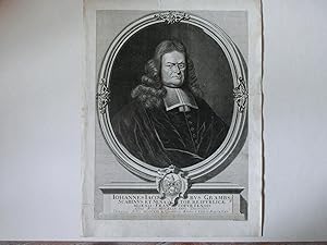 Brustbild im ovalen Rahmen. Unterhalb Legende. Senator in Frankfurt am Main (geb. 1713-?)