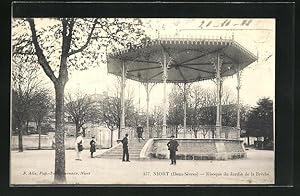 Carte postale Niort, Kisoque du Jardin de la Brèche