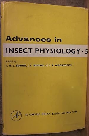 Seller image for Advances in Insect Physiology Volume 5 for sale by Archives Books inc.