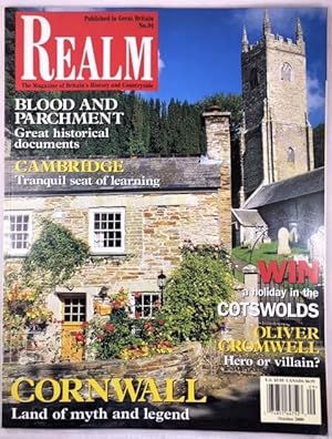 Bild des Verkufers fr Realm: the Magazine of Britain's History and Countryside {Number 94, October, 2000} zum Verkauf von Great Expectations Rare Books