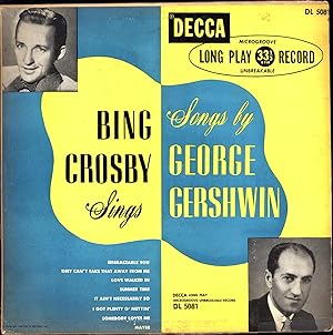 Bing Crosby Sings Songs by George Gershwin (VINYL POPULAR VOCAL LP)