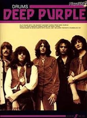 Bild des Verkufers fr Deep Purple. Authentic Playalong Drums. Take over from Ian Paice and play with the ultimate legendary rock pioneers, Deep Purple! Deep Purple Authentic Drums Playalong presents 8 rock classics, transcribed from the original recordings, in drum chart with melody line and chord symbols. A specially recorded sound-alike CD includes stunning backing tracks to play and sing along to as well as full performance demos. This guitar book is compatible with the guitar and bass so you can also get together and form the best Deep Purple covers band in town! **Contains recommended songs for Trinity Rock & Pop Exams zum Verkauf von FIRENZELIBRI SRL