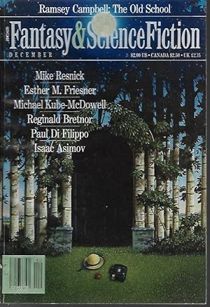 Seller image for The Magazine of FANTASY AND SCIENCE FICTION (F&SF): December, Dec. 1989 for sale by Books from the Crypt