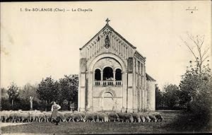 Bild des Verkufers fr Ansichtskarte / Postkarte Sainte Solange Cher, La Chapelle zum Verkauf von akpool GmbH