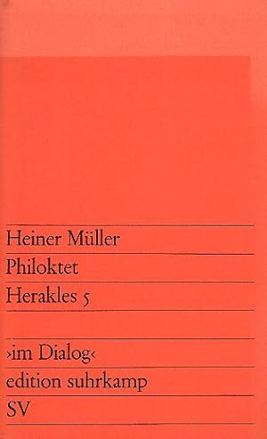 Philoktet/Herakles 5. Edition Suhrkamp 163. Beilage: Mitteilungen für die Leser der 'edition suhr...