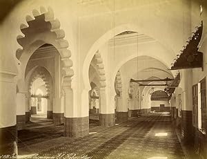 Algeria Algiers interior of Djamaa El Kebir Mosque old Photo 1880