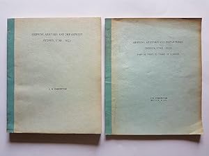 Imagen del vendedor de Shipping Arrivals and Departures Sydney, 1788-1825 Parts I & II, III COMPLETE SET a la venta por masted books