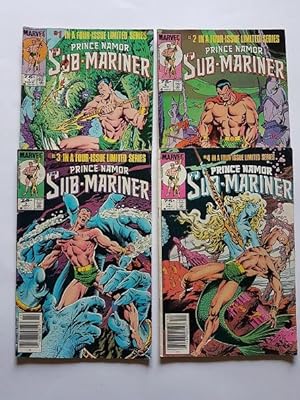 Seller image for Prince Namor The Sub-Mariner Vol. 1 No.1-4 COMPLETE SET for sale by masted books