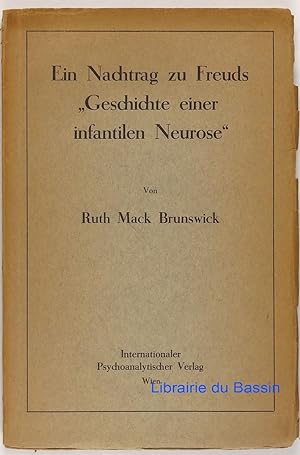 Imagen del vendedor de Ein Nachtrag zu Freuds Geschichte einer infantilen Neurose a la venta por Librairie du Bassin