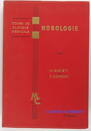 Bild des Verkufers fr Nosologie zum Verkauf von Librairie du Bassin