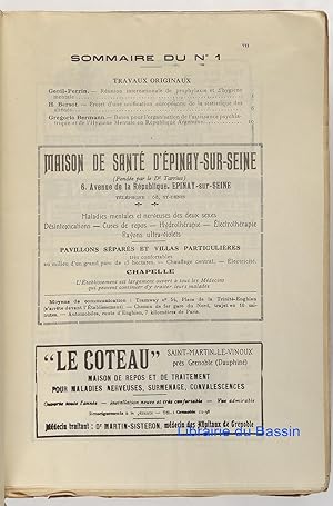 L'hygiène mentale (L'Informateur des Aliénistes et Neurologistes)