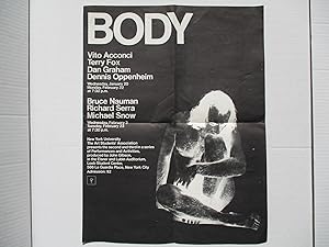 Image du vendeur pour Body (Vito Acconci, Terry Fox, Dan Graham, Dennis Oppenheim, Bruce Nauman, Richard Serra, Michael Snow) mis en vente par ANARTIST