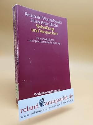 Bild des Verkufers fr Verheissung und Versprechen : e. theol. u. sprachanalyt. Klrung / Reinhard Wonneberger ; Hans Peter Hecht zum Verkauf von Roland Antiquariat UG haftungsbeschrnkt