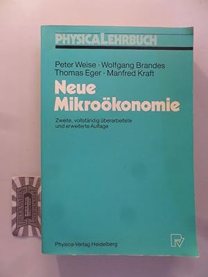 Imagen del vendedor de Neue Mikrokonomie. a la venta por Druckwaren Antiquariat