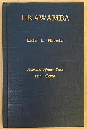 Bild des Verkufers fr Ukawamba [Annotated African texts, 2 Cewa.] zum Verkauf von Joseph Burridge Books