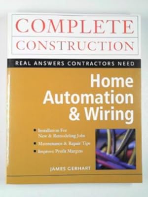 Seller image for Home automation & wiring for sale by Cotswold Internet Books