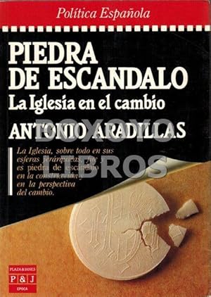 Imagen del vendedor de Piedra de escndalo. La Iglesia en el cambio a la venta por Boxoyo Libros S.L.