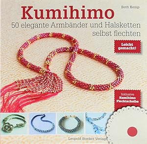 Immagine del venditore per Kumihimo. 50 elegante Armbnder und Halsketten selbst flechten. bers. v. Nina Schn. venduto da Antiquariat Held