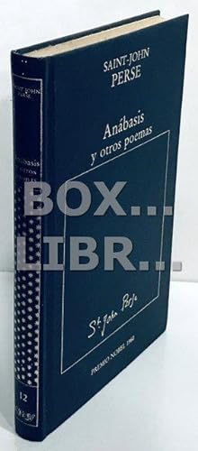 Seller image for Anbasis y otros poemas for sale by Boxoyo Libros S.L.