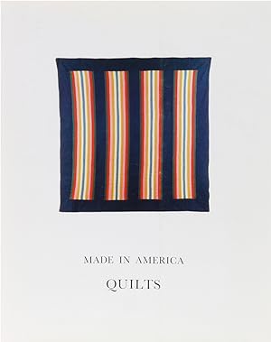 Bild des Verkufers fr Made in America. Quilts. 1. Aufl. zum Verkauf von Antiquariat Held