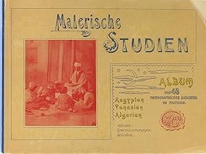 Seller image for Malerische Studien. Aegypten, Tunesien, Algerien. Album. for sale by Antiquariat Held