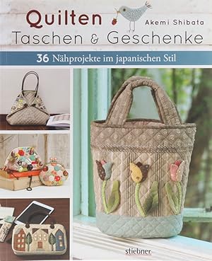 Seller image for Quilten - Taschen & Geschenke. 36 Nhprojekte im japanischen Stil. bers. v. Karola Koller. for sale by Antiquariat Held