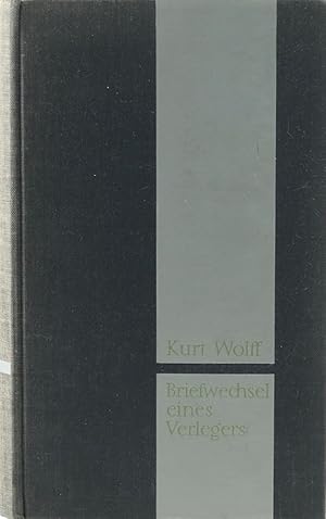 Kurt Wolff. Briefwechsel eines Verlegers 1911-1963. Lizenzausg.