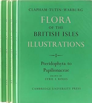 Bild des Verkufers fr Flora of the British Isles. Illustrations. 4 Bnde. zum Verkauf von Antiquariat Held