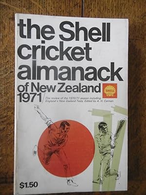 Imagen del vendedor de The Shell Cricket Almanack of New Zealand 1971 a la venta por Carvid Books