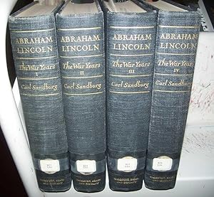 Abraham Lincoln, The War Years in Four Volumes (4 book set)