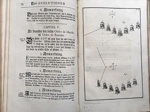 Soe Evolutioner eller En Orlogs-Clodes Ordener og Bevaegelser, Haavel i Figte af Fienden. (IN DÄN...