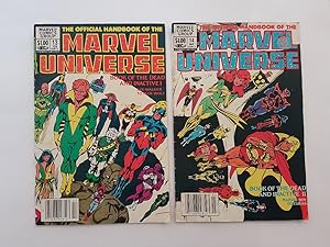 The Official Handbook of the Marvel Universe Book of the Dead and Inactive #1 & #2
