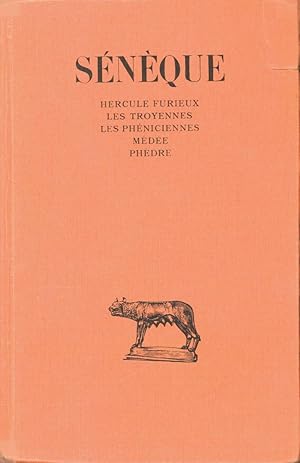 Image du vendeur pour Tragdies. Tome I : Hercule furieux, Les Troyennes, Les Phniciennes, Mde, Phdre mis en vente par Calepinus, la librairie latin-grec