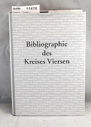 Bibliographie des Kreises Viersen