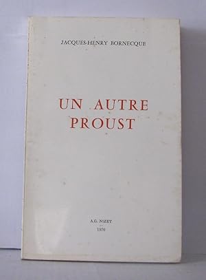 Seller image for Un autre Proust for sale by Librairie Albert-Etienne