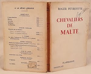 CHEVALIERS DE MALTE,