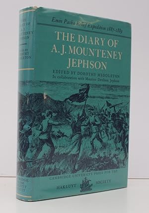 Imagen del vendedor de The Diary of A.J. Mounteney Jephson. Emin Pasha Relief Expedition 1887-1889. Edited by Dorothy Middleton. With Preface, Prologue and Epilogue compiled by the Editor in Collaboration with Maurice Denham Jephson. NEAR FINE COPY IN UNCLIPPED DUSTWRAPPER a la venta por Island Books