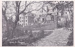 Immagine del venditore per Hotel St Michaels Falmouth Cornwall Old Postcard venduto da Postcard Finder
