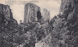 Seller image for Entrance Valley Graaff Reinet South Africa Old Postcard for sale by Postcard Finder