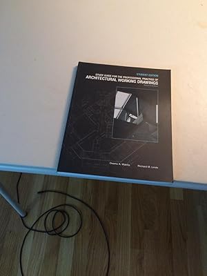 Imagen del vendedor de STUDY GUIDE FOR THE PROFESSIONAL PRACTICE OF ARCHITECTURAL WORKING DRAWINGS a la venta por Cape Cod Booksellers