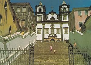 Salvador Passos Church Brazil Postcard