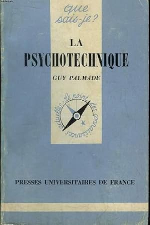 Image du vendeur pour Que sais-je? N 302 La psychotechnique mis en vente par Le-Livre