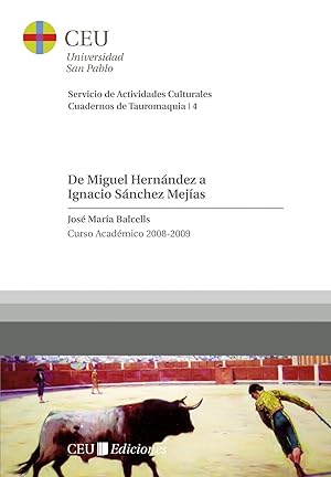 Seller image for De miguel hernandez a ignacio sanchez me for sale by Imosver