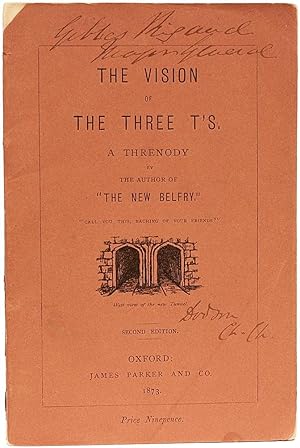 Seller image for The Vision of the Three T's, A Threnody by the Author of "The New Belfry" for sale by D&D Galleries - ABAA