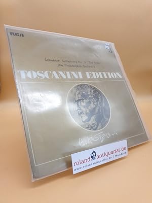 Toscanini Edition. Schubert Symphony Nr. 9. "The Great" Vinyl LP. The Philadelphia Orchestra