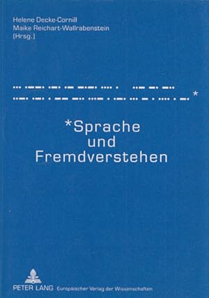 Imagen del vendedor de Sprache und Fremdverstehen. a la venta por Buch von den Driesch