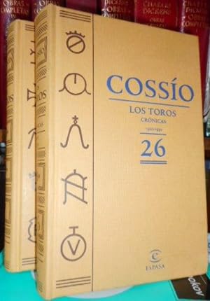 Cossío. Los toros. El toreo fuera de España. Tomo 7 ( edición de 2007) + Los toros- Crónicas 1920...