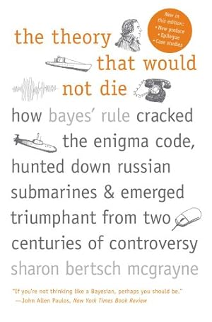 Seller image for The Theory That Would Not Die: How Bayes' Rule Cracked the Enigma Code, Hunted Down Russian Submarines, and Emerged Triumphant from Two Centuries of Controversy by McGrayne, Sharon Bertsch [Paperback ] for sale by booksXpress